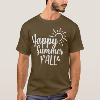 T-shirt Bon Été Vous Êtes Tous Pour Été Lover Cool Outf