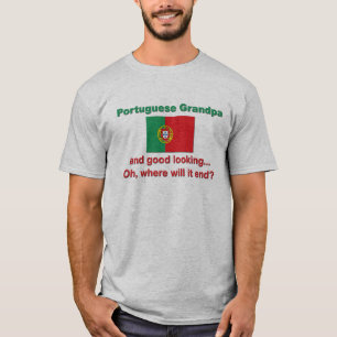 T-shirt Bon grand-papa de Portugais de Lkg