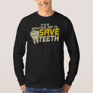 T-shirt Bon Jour Pour Sauver Les Dents Hygiéniste Dentaire