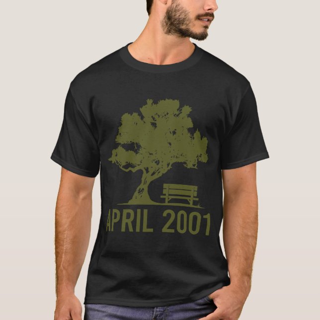 T-shirt Bon moment - avril 2001 (Devant)
