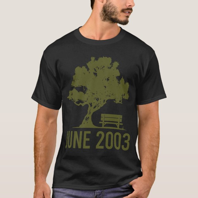 T-shirt Bon moment - Juin 2003 (Devant)