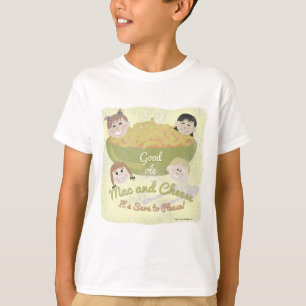 T-shirt Bon Ole Mac et fromage Vintage Style Slogan