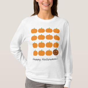T-shirt Bon Patch Citrouille Halloween