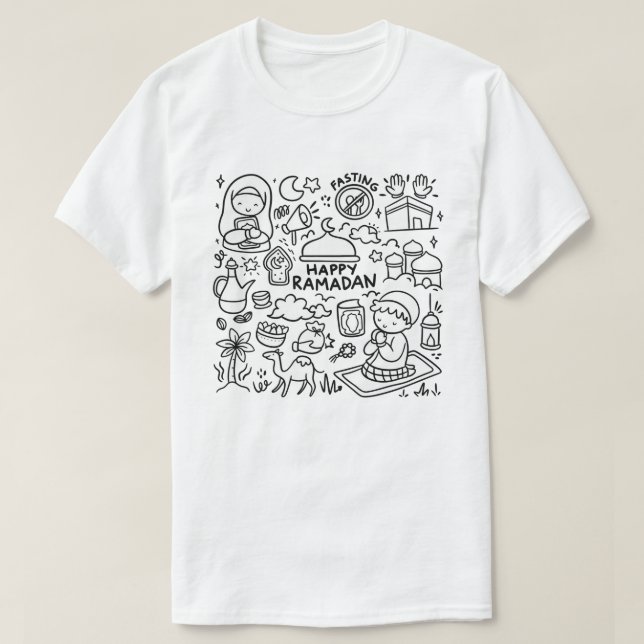 T-shirt Bon Ramadan (Design devant)