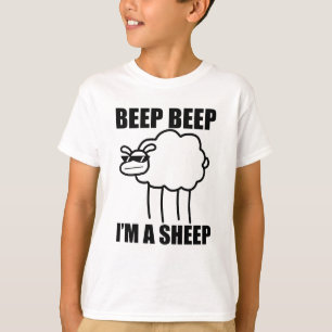 T-shirt Bon sang. Bon sang. Je suis un mouton. J'ai dit bi