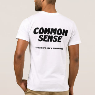 T-shirt Bon sens