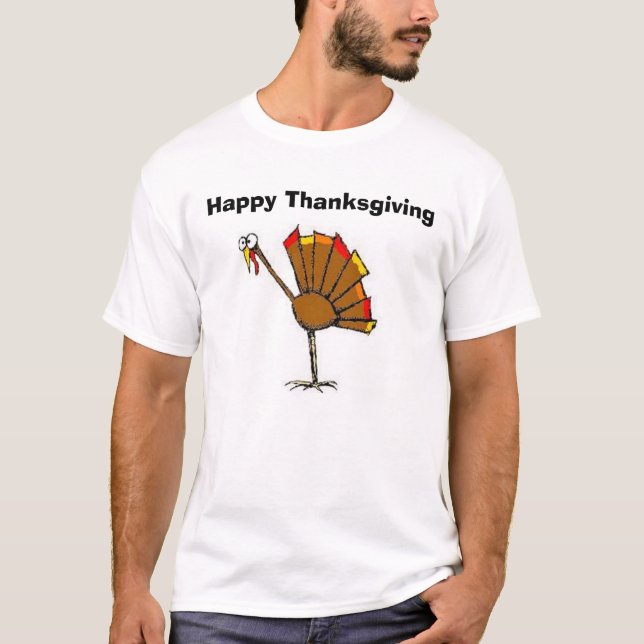 T-shirt Bon thanksgiving (Devant)