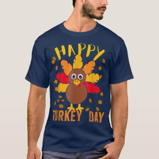 T-shirt Bon thanksgiving correspondant Pèlerin Turquie Jou