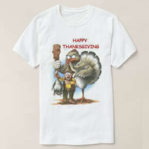 T-shirt Bon thanksgiving Devine Qui