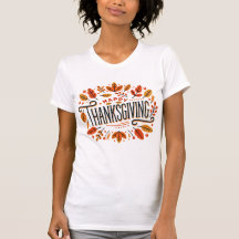 Bon thanksgiving Orange Chute Jaune Feuilles Femme