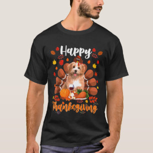 T-shirt Bon thanksgiving Turquie Chih Tzu Chien Automne