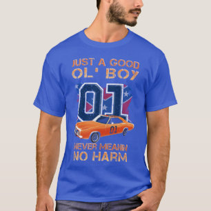 T-shirt Bon vieux garçon École Dukes of Hazzard 210 cadeau