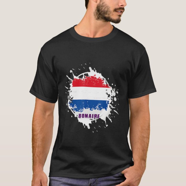 T-shirt Bonaire Splash (Devant)