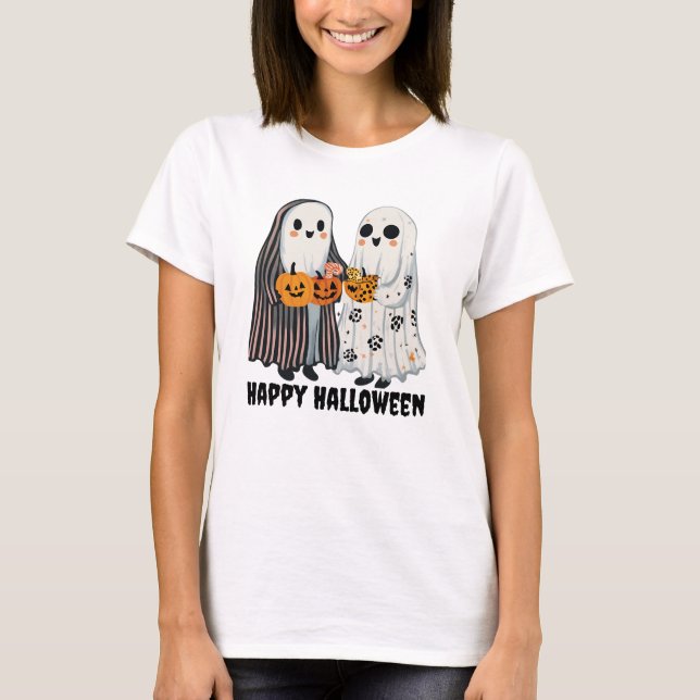 T-shirt Bonbons Collecter des amis fantômes (Devant)