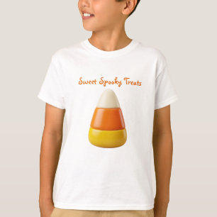 T-shirt Bonbons Cute Corn Halloween Douce Art Spooky