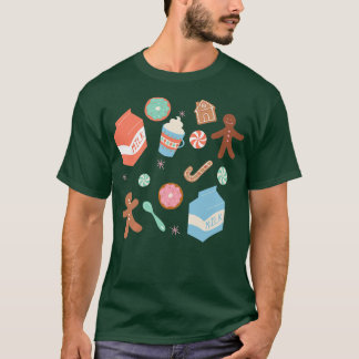 T-shirt Bonbons de Noël Premium