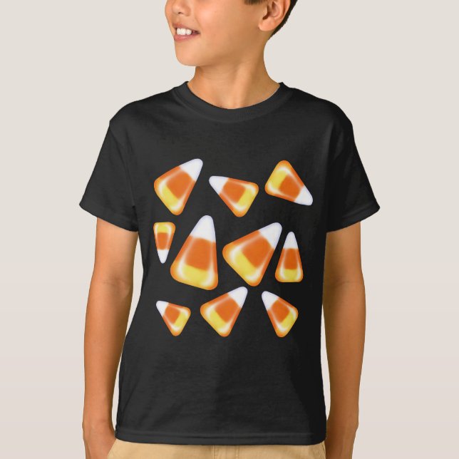 T-shirt Bonbons d'Halloween motif, gâteries amusantes de b (Devant)