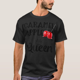 T-shirt Bonbons Pomme Reine Drôle Bonbons Dessert Femmes