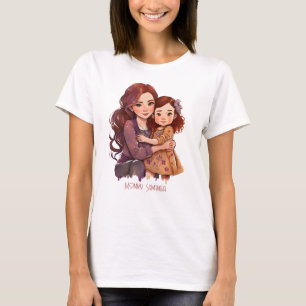 T-shirt Bond adorable maman et fille (11)