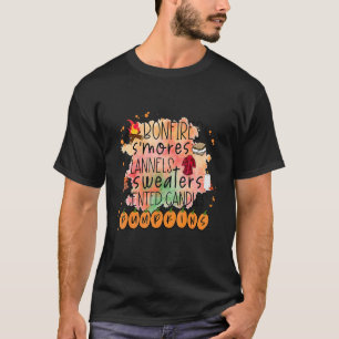 T-shirt Bonfires S'mores Flannels Sweaters Chandelles Parf