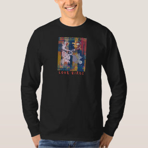 T-shirt Bong & Bones Roses crâne Inséparables