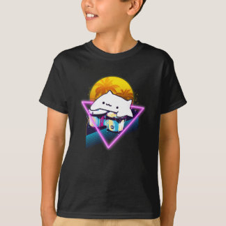 T-shirt Bongo Chat Retro 80s Vaporwave Style Outrun
