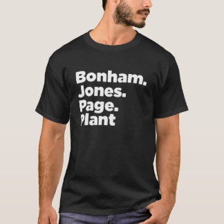 T-shirt Bonham jones