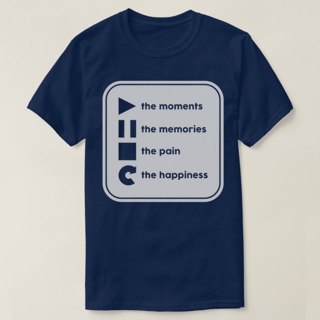 T-SHIRT BONHEUR (Design devant)