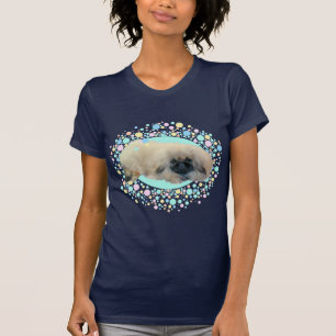 T-shirt Bonheur de bulle de Pékinois