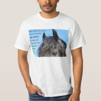 T-shirt Bonheur frison de cheval