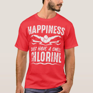 T-shirt Bonheur Odeur Chlorine Nager