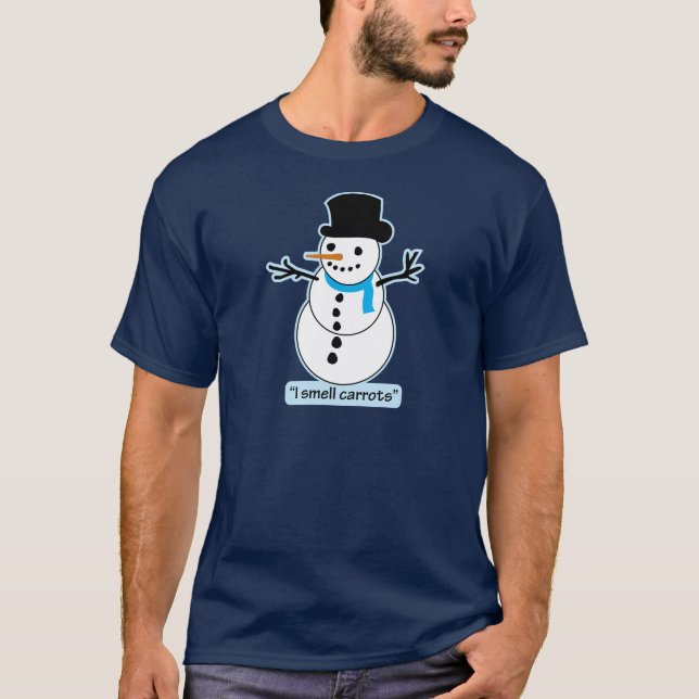 T-shirt bonhomme de neige (Devant)