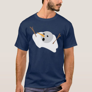 T-shirt Bonhomme de neige de fonte