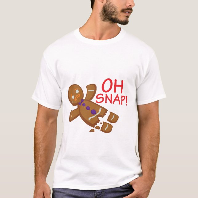 T-shirt Bonhomme en pain d'épice (Devant)