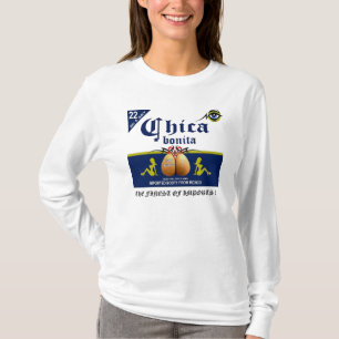 T-shirt Bonita de Chica - longue douille des dames aa