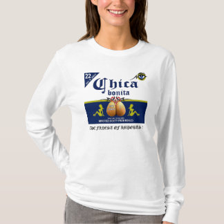 T-shirt Bonita de Chica - longue douille des dames aa