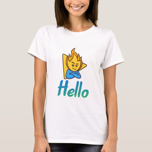T-shirt Bonjour (Devant)