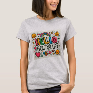 T-shirt Bonjour