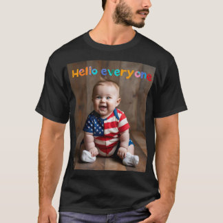 T-shirt Bonjour