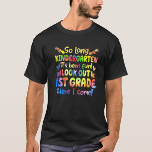 T-shirt Bonjour 1Ème Année Étudiant Enseignant Retour À La