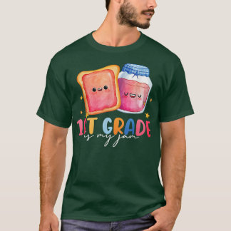 T-shirt Bonjour 1ère Année C'Est Mon Jam Retour À L'École 