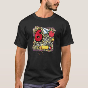 T-shirt Bonjour 6e année retour à l'école professeur de si