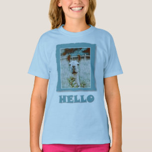 T-shirt Bonjour - Amical Llama
