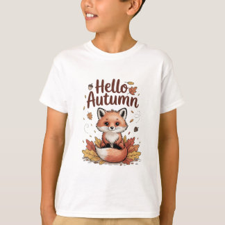 T-shirt Bonjour Automne