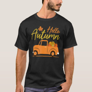 T-shirt Bonjour automne