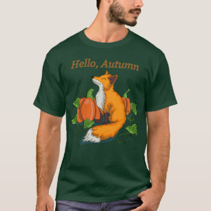 T-shirt Bonjour, Automne !