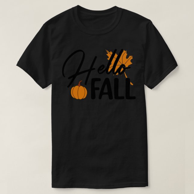 T-shirt Bonjour Automne11 (Design devant)
