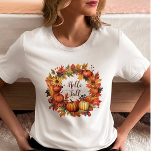 T-shirt Bonjour Automne, Automne Automne Vibes