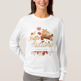 T-shirt Bonjour Automne - Saison de Couleur