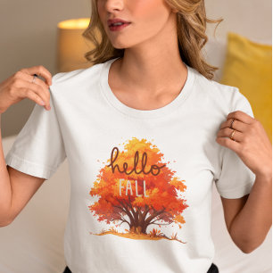 T-shirt Bonjour Automne, Vibes d'automne